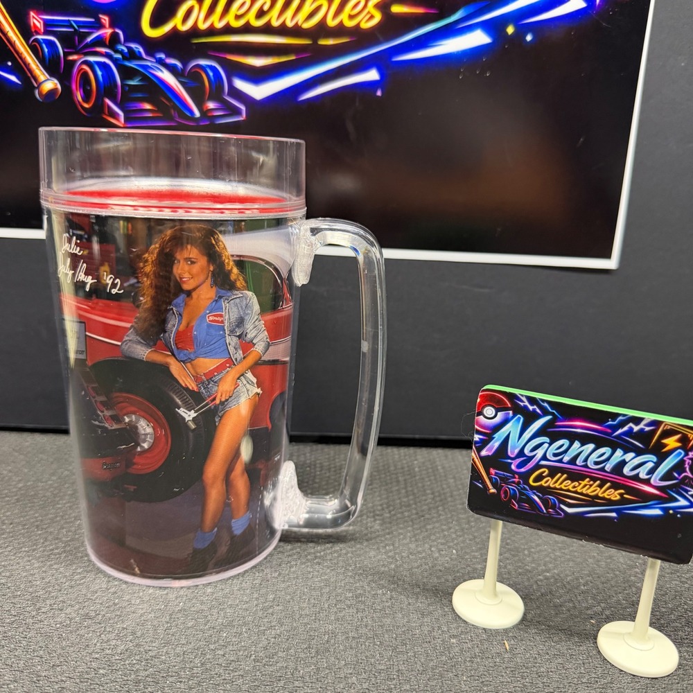 Vintage Snap-on Tools 1992 Collector Edition Mug Julie July 92 Pinup Thermal